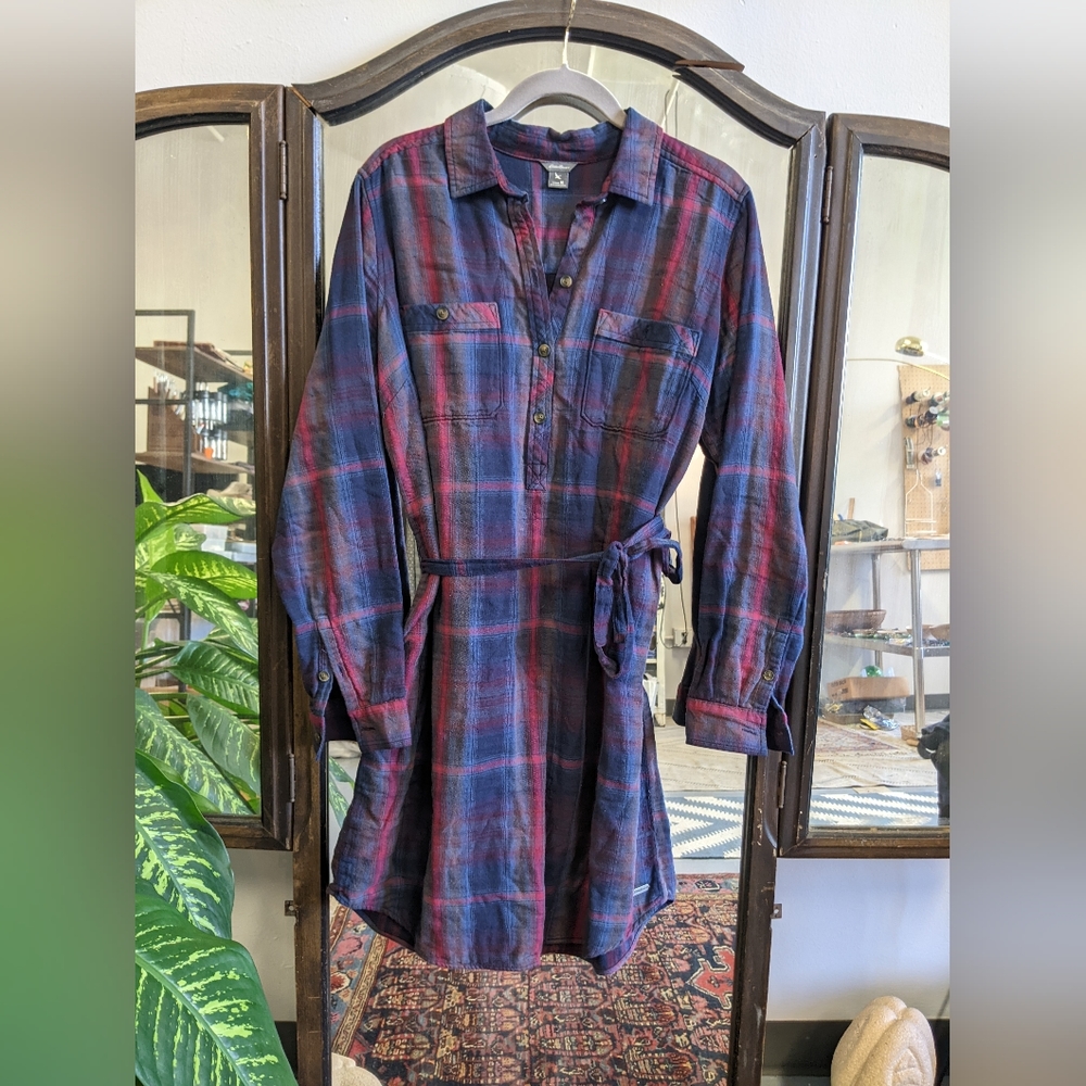 Eddie Bauer Flannel Dress